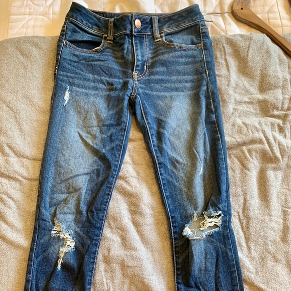 American Eagle Outfitters Denim - Destroyed jeggings